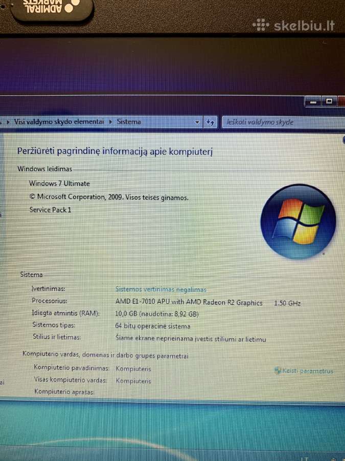 Asus X454y - nuotraukos Nr. 8
