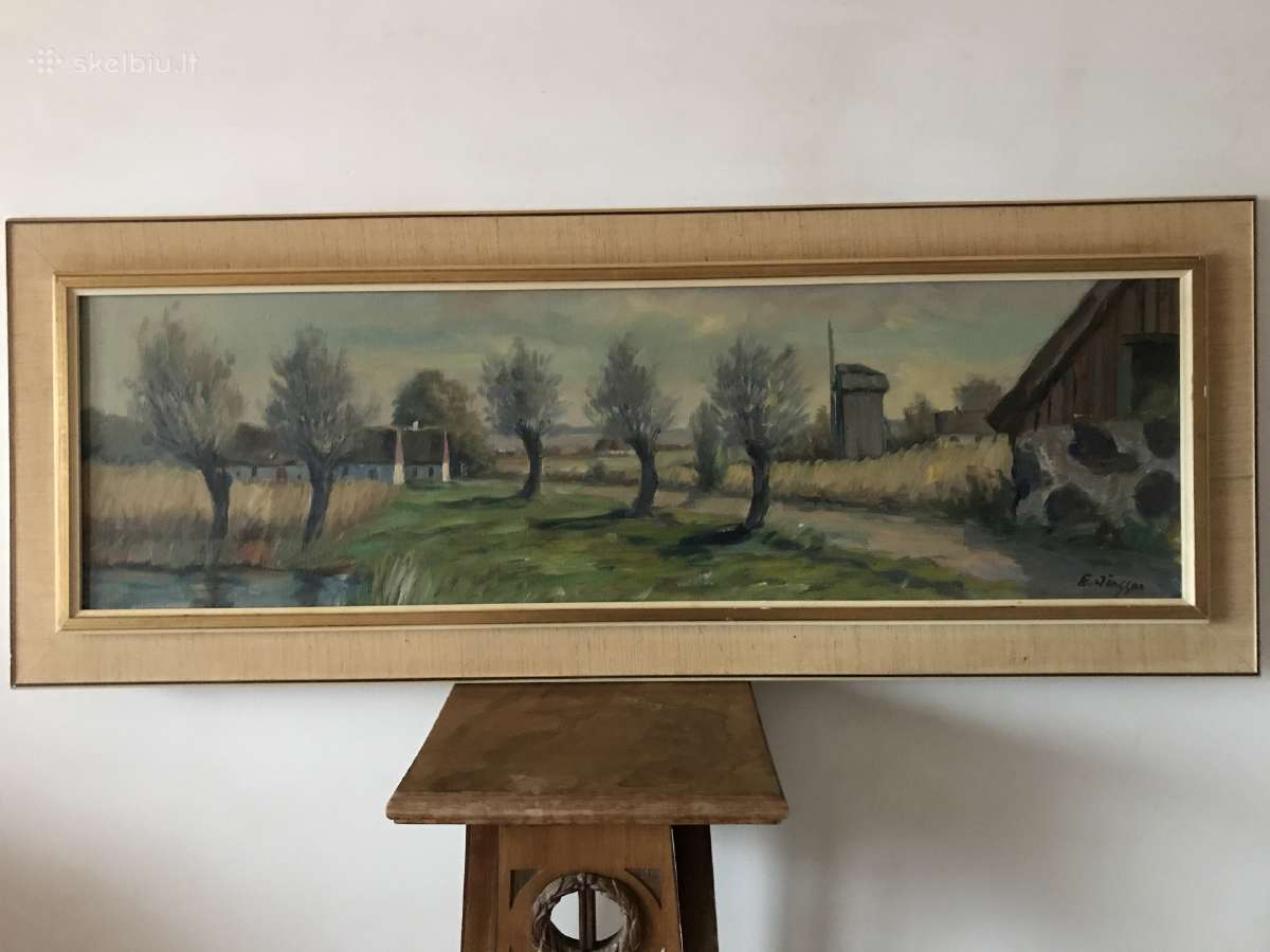 Paveikslas. Drobė. Aliejus