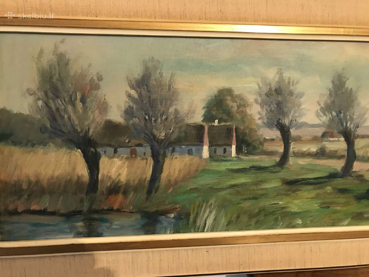 Paveikslas. Drobė. Aliejus - nuotraukos Nr. 4