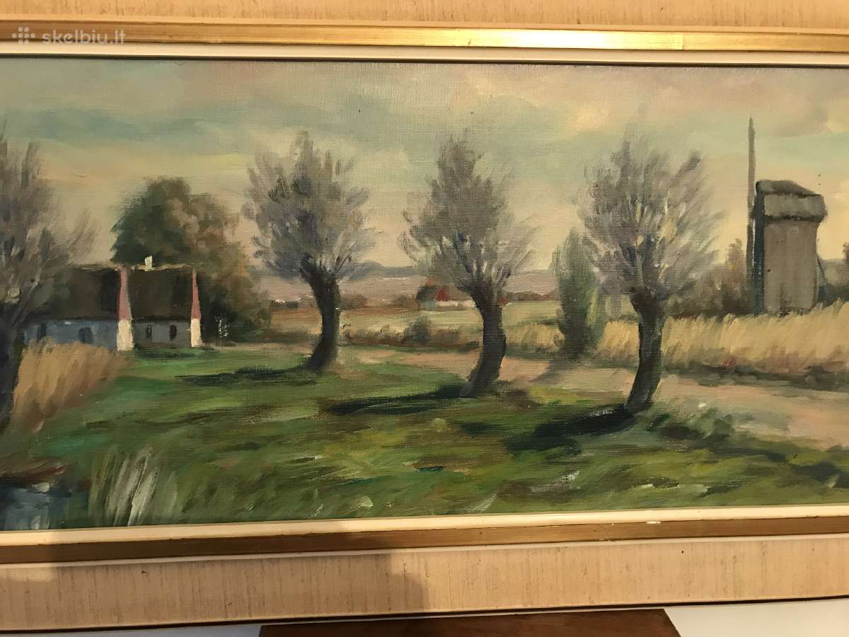 Paveikslas. Drobė. Aliejus - nuotraukos Nr. 5
