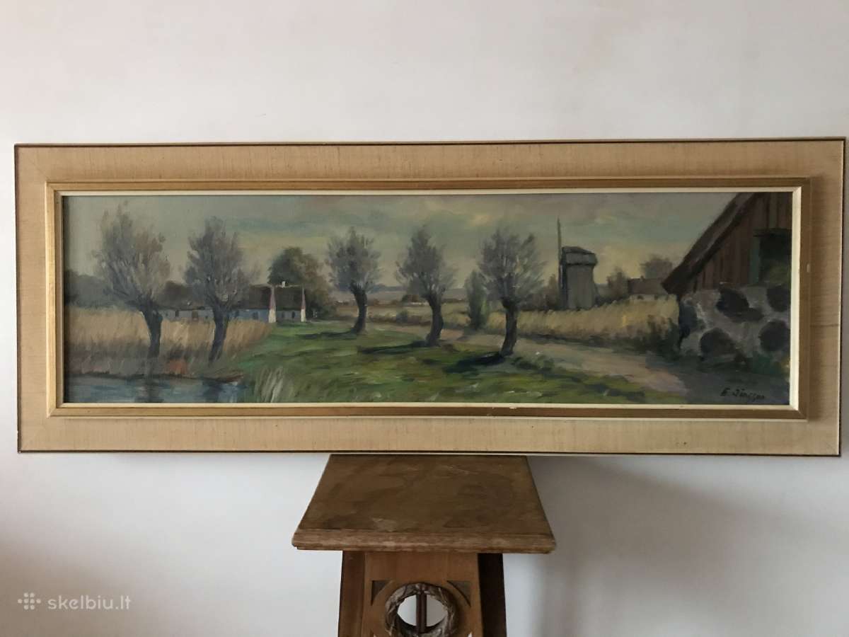 Paveikslas. Drobė. Aliejus - nuotraukos Nr. 7