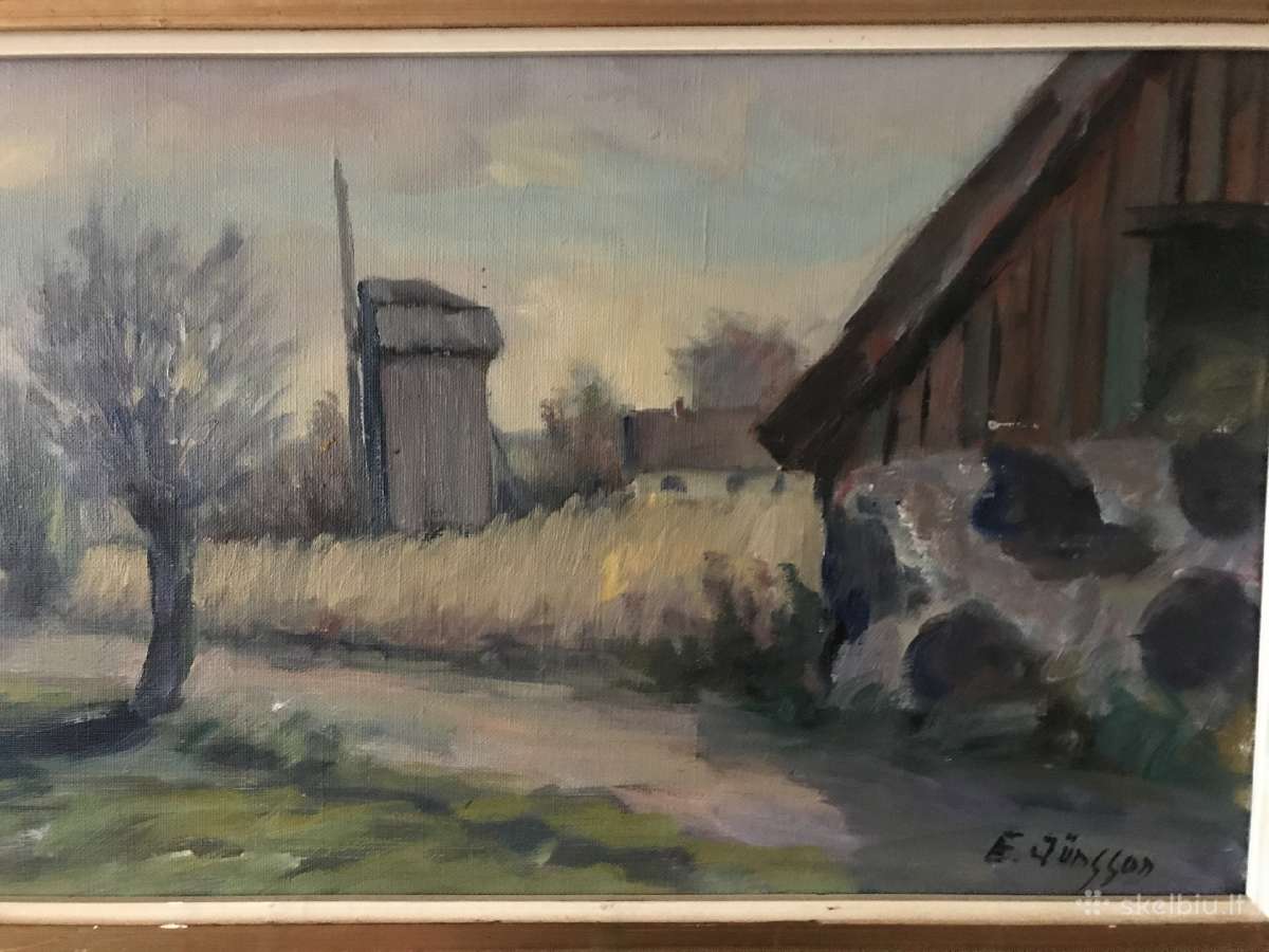 Paveikslas. Drobė. Aliejus - nuotraukos Nr. 9