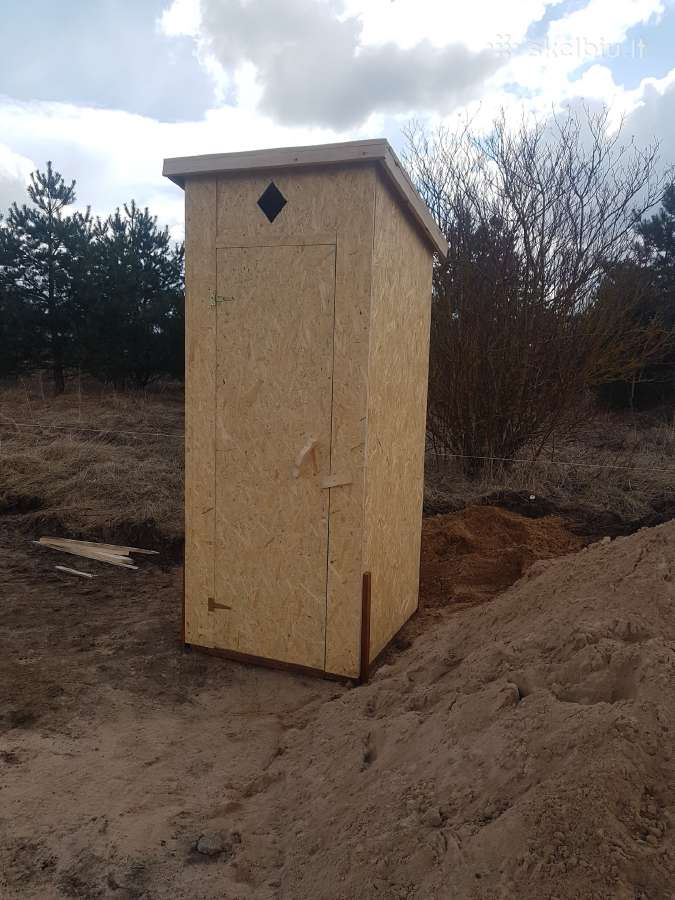 Lauko tualetai, lauko tualetas statyboms osb - nuotraukos Nr. 18