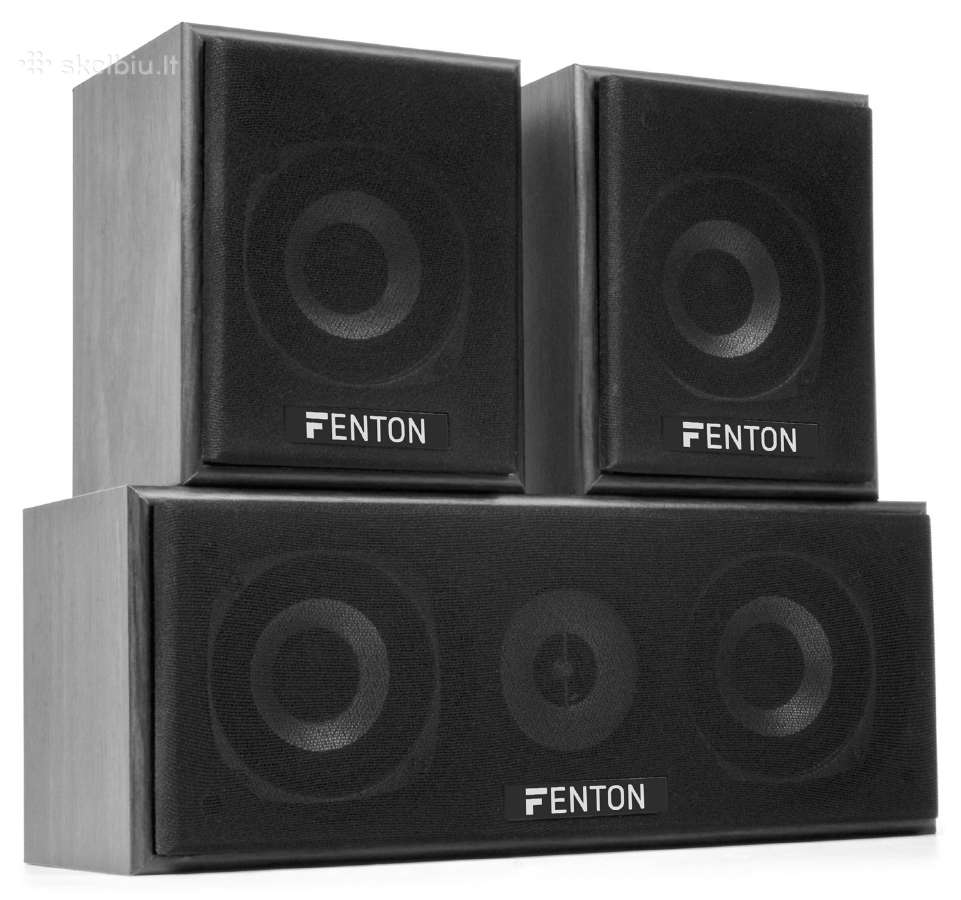 Fenton Hf5b 5.0 namų kino garso kolonėlės - juodos - nuotraukos Nr. 5