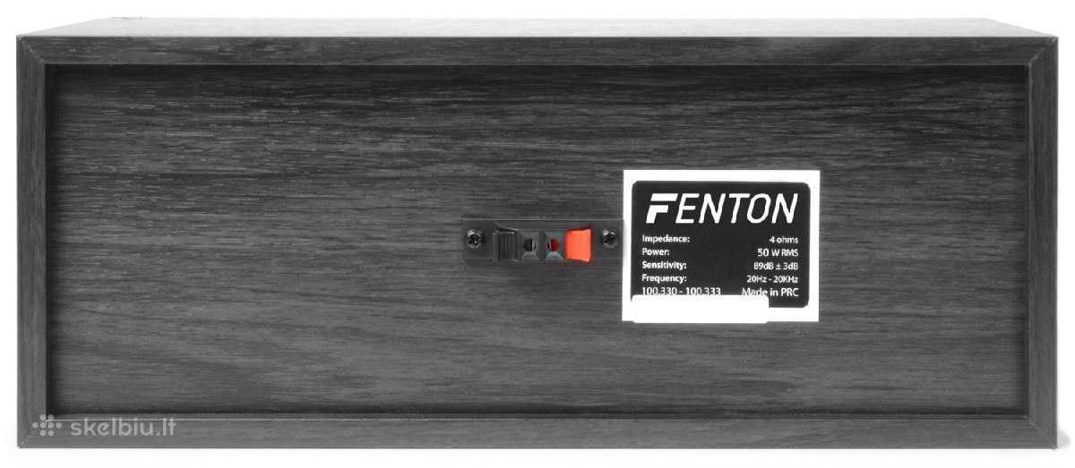 Fenton Hf5b 5.0 namų kino garso kolonėlės - juodos - nuotraukos Nr. 9