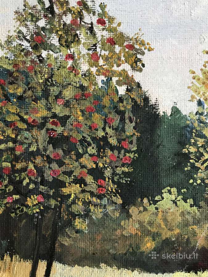 Paveikslas. Aliejus. Kartonas - nuotraukos Nr. 5