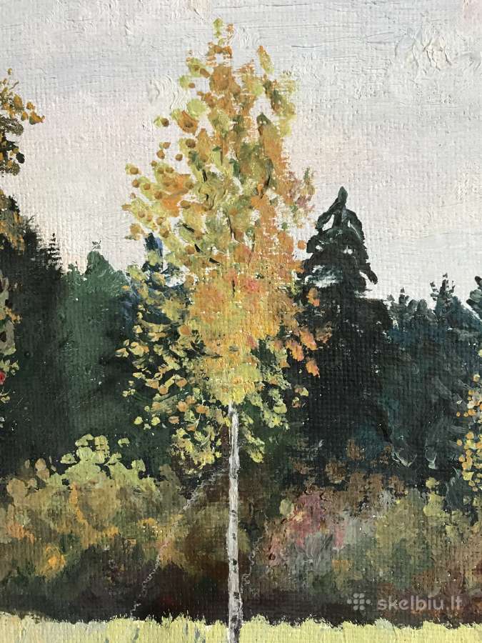 Paveikslas. Aliejus. Kartonas - nuotraukos Nr. 7