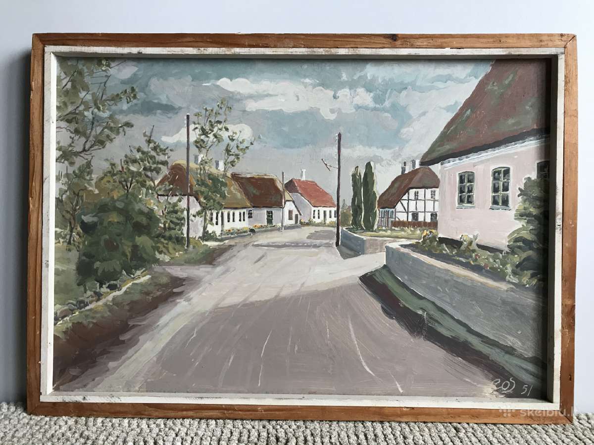 Paveikslas. Aliejus. Kartonas - nuotraukos Nr. 3