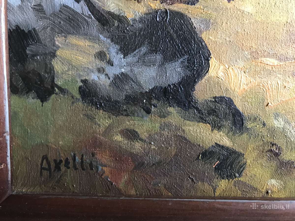 Paveikslas. Drobė. Aliejus - nuotraukos Nr. 3