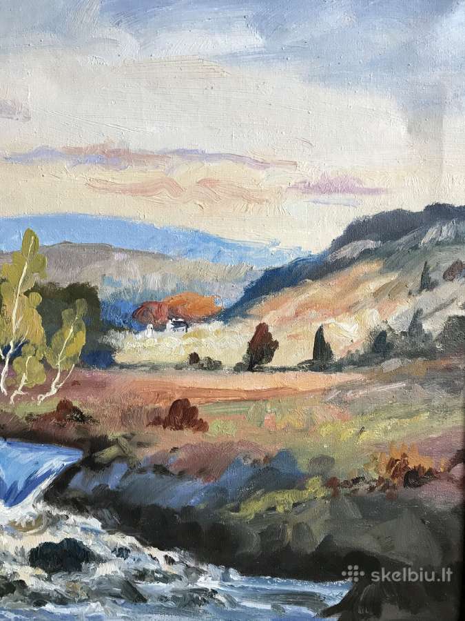 Paveikslas. Drobė. Aliejus - nuotraukos Nr. 5