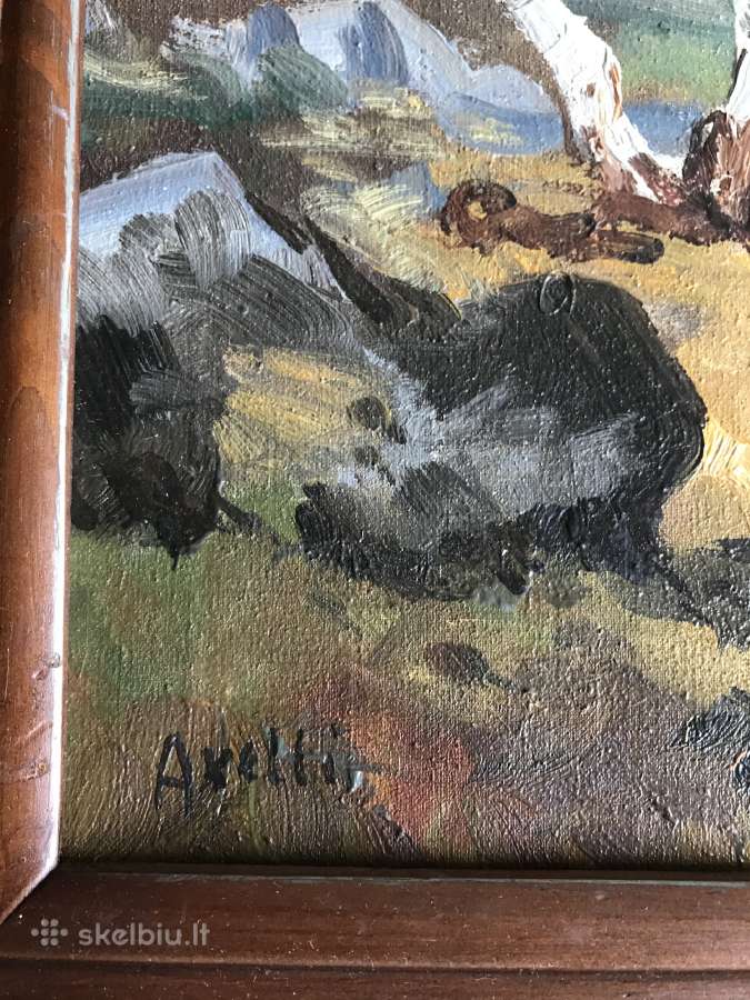 Paveikslas. Drobė. Aliejus - nuotraukos Nr. 7