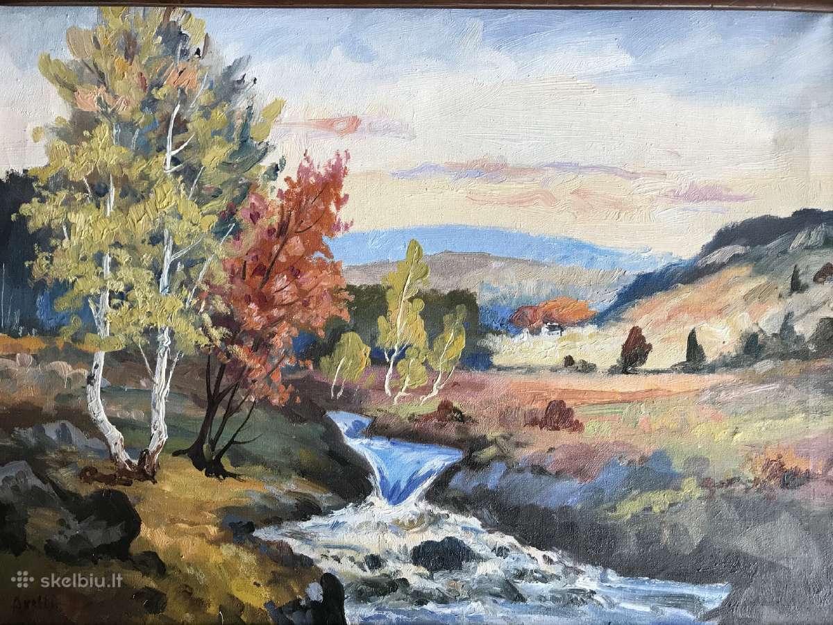 Paveikslas. Drobė. Aliejus - nuotraukos Nr. 9