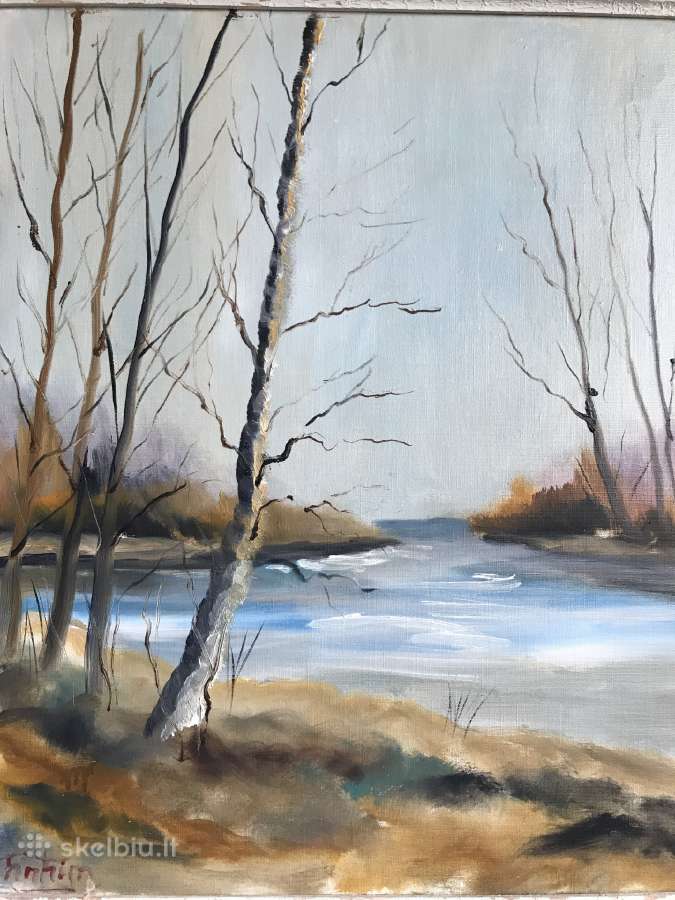Paveikslas. Drobė. Aliejus - nuotraukos Nr. 3