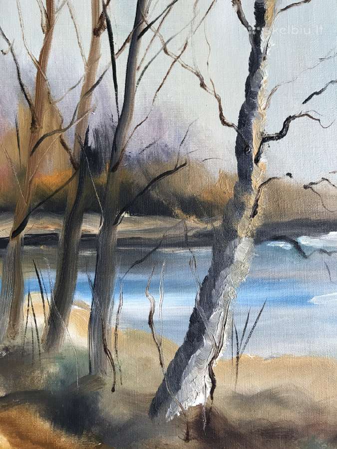 Paveikslas. Drobė. Aliejus - nuotraukos Nr. 7
