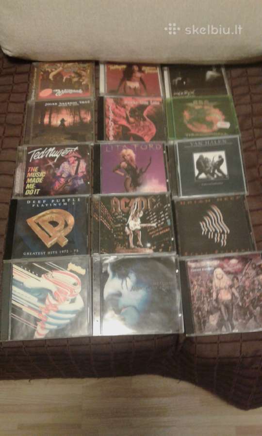 Perku CD kompaktus, audio kasetes, plokšteles. - nuotraukos Nr. 30