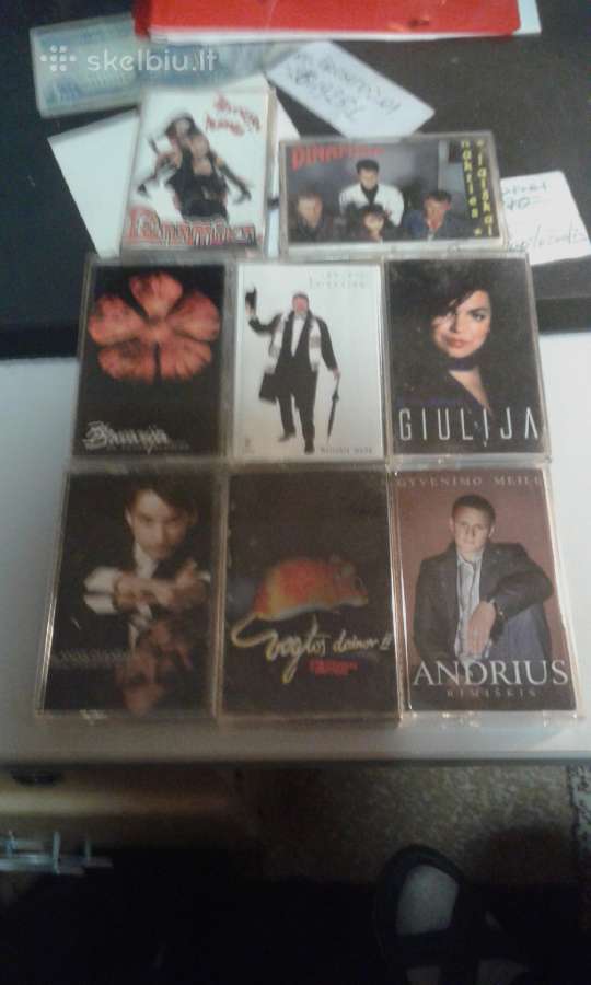 Perku CD kompaktus, audio kasetes, plokšteles. - nuotraukos Nr. 18