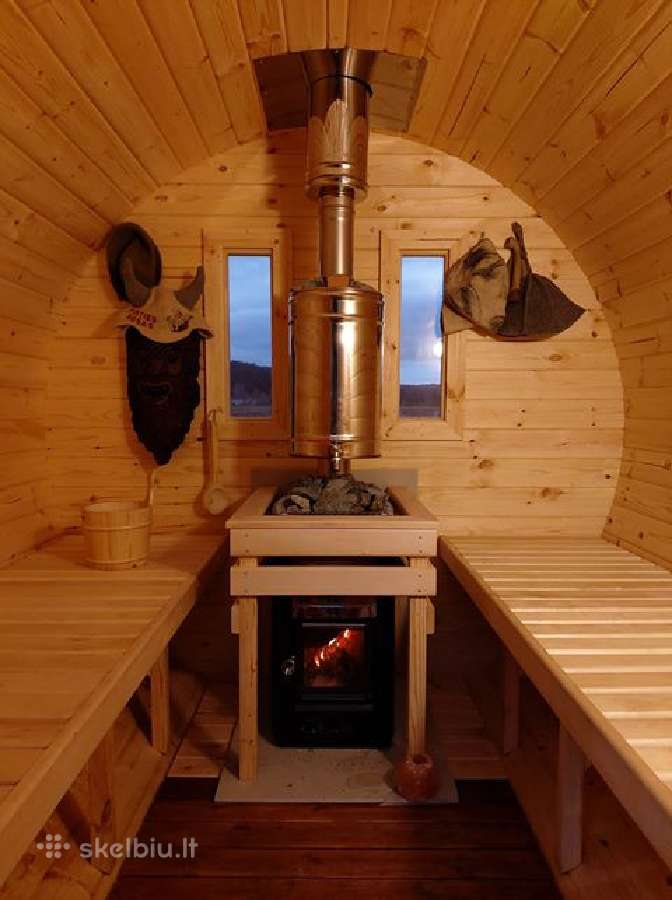 Apvali Lauko pirtis bačka, sauna-kubilas 1.7m - nuotraukos Nr. 7