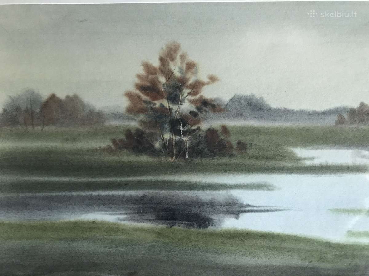 Paveikslas. Akvarelė - nuotraukos Nr. 5
