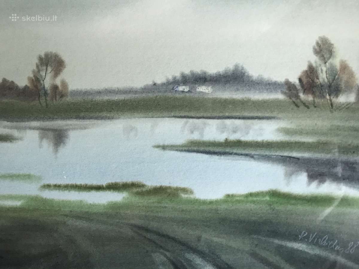 Paveikslas. Akvarelė - nuotraukos Nr. 6