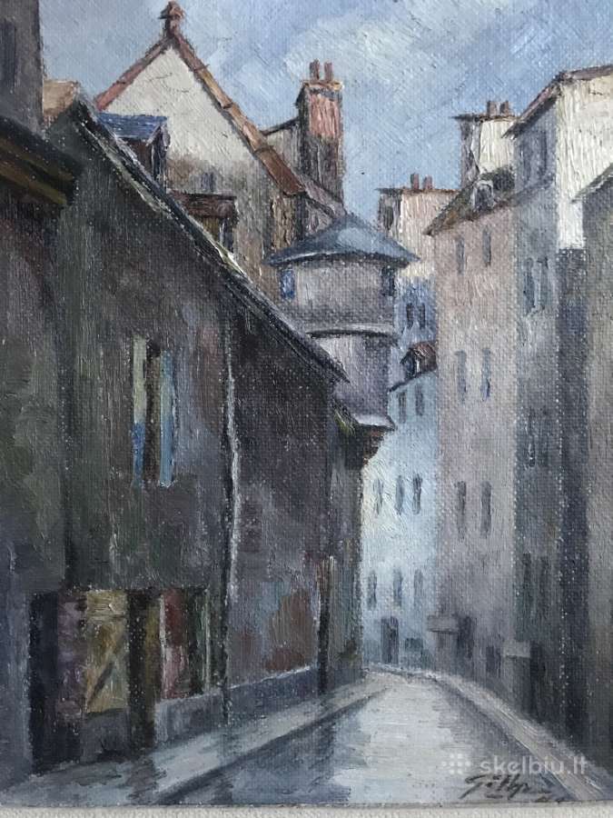 Paveikslas. Aliejus. Kartonas - nuotraukos Nr. 3