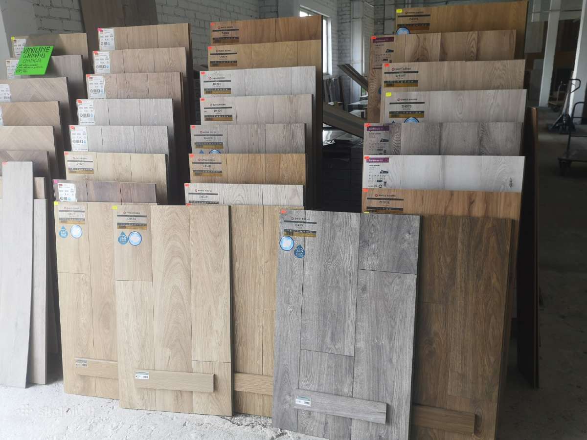 Laminatas, Viniline ir sienines dangos, paklotai - nuotraukos Nr. 11