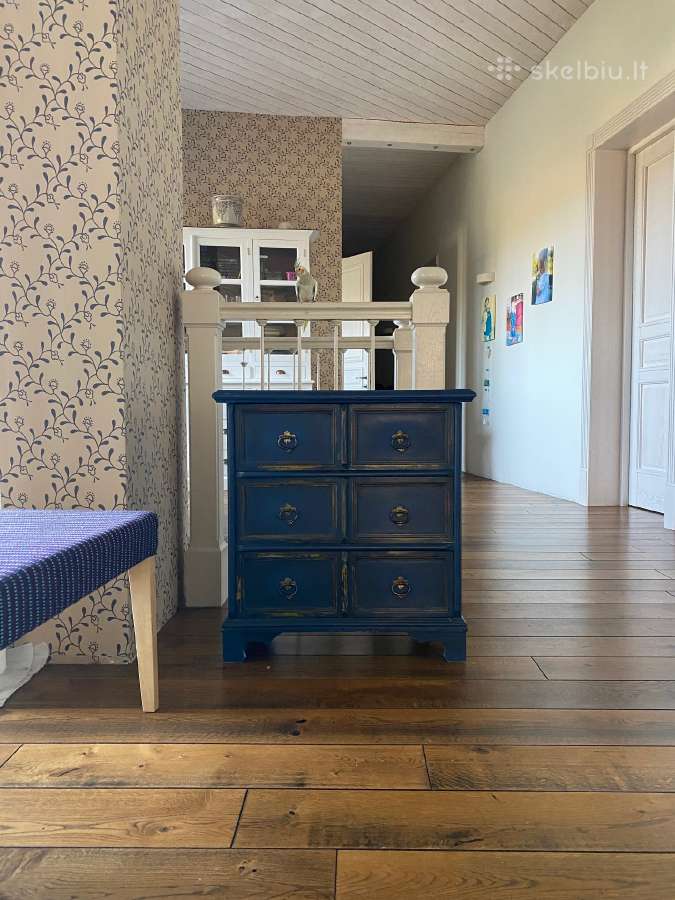 Antikvarinė restauruota komoda - nuotraukos Nr. 5