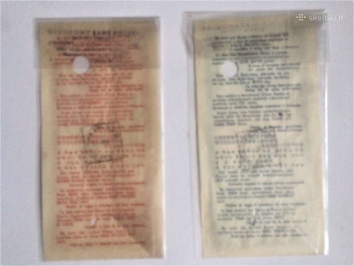 Parduodu keliones čekus 1961 metu leidimo - nuotraukos Nr. 2