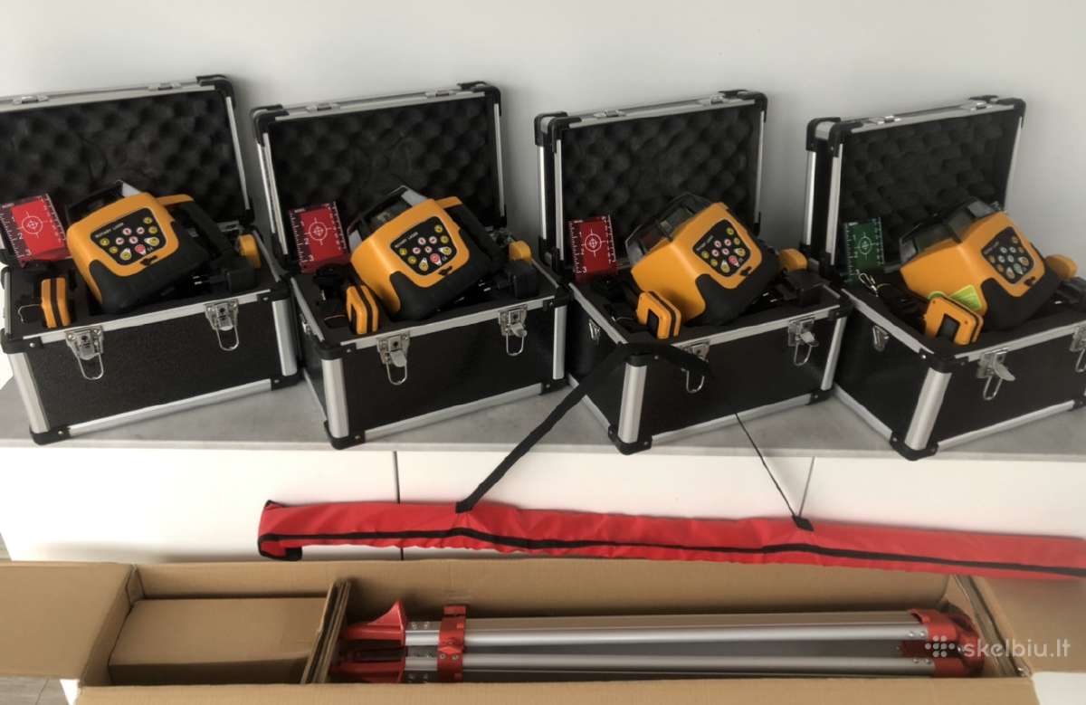 Rotacinis lazerinis nivelyras 360 sertifikuoti - nuotraukos Nr. 4