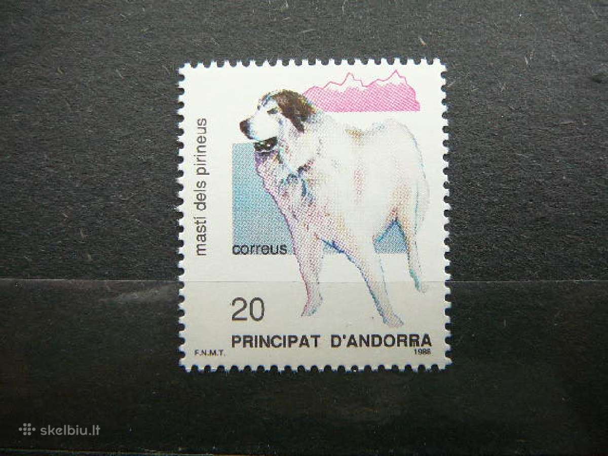 Sunys Andora - Ispanija 1988 svarus spa2202