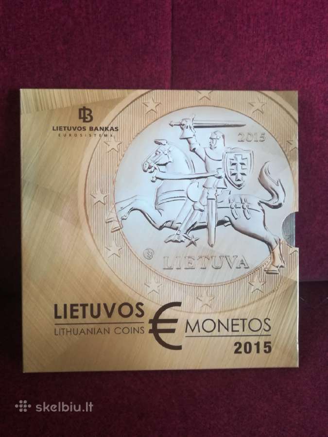 2015 m. pirmųjų lietuviškų eurų rinkinys Bu