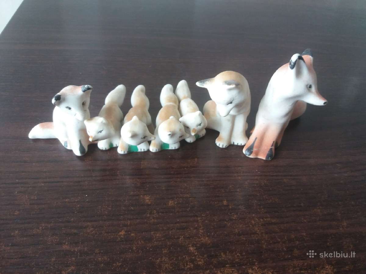 Įvairios porcelianinės skulptūrėlės - nuotraukos Nr. 3