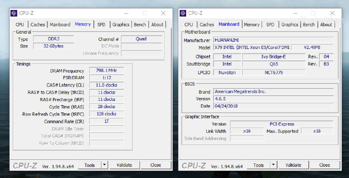 X79 Motherboard su cpu Xeon E5 2650v2/8c/16th