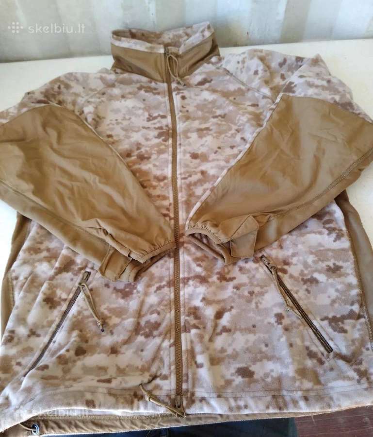 Usmc Marpat Windpro Fleece Jacket Size Medium Long - nuotraukos Nr. 6