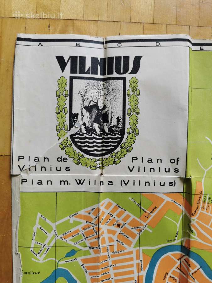 Vilniaus krašto zemelapiai - nuotraukos Nr. 5