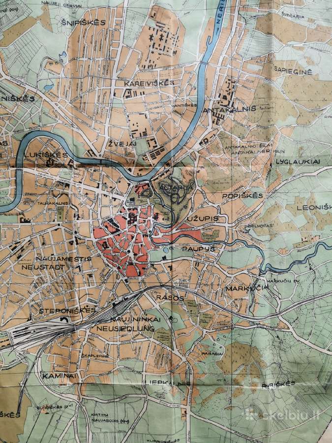 Vilniaus krašto zemelapiai - nuotraukos Nr. 10