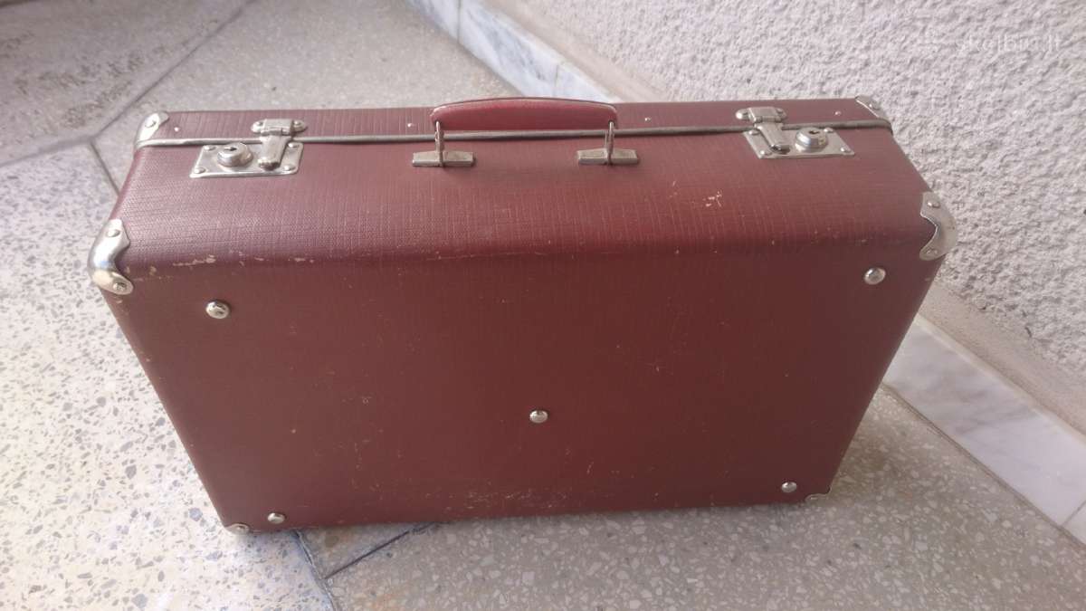 Vintažinis tvarkingas lagaminas - nuotraukos Nr. 8