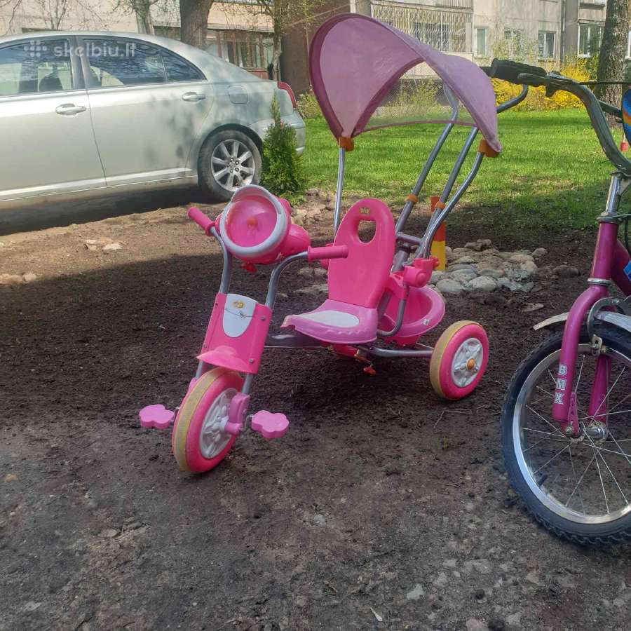 Vaikiškas dviratukas.