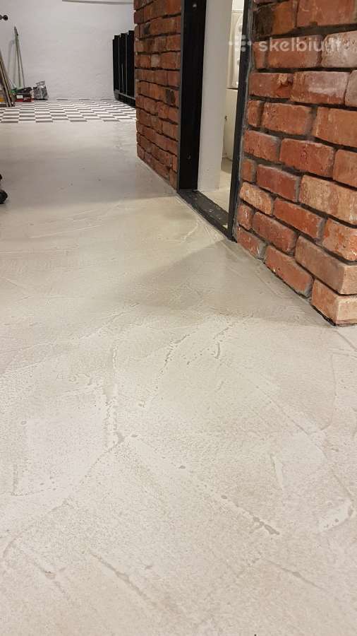 Mikrocementas grindų ,sienų ,baldų dekoravimui - nuotraukos Nr. 11