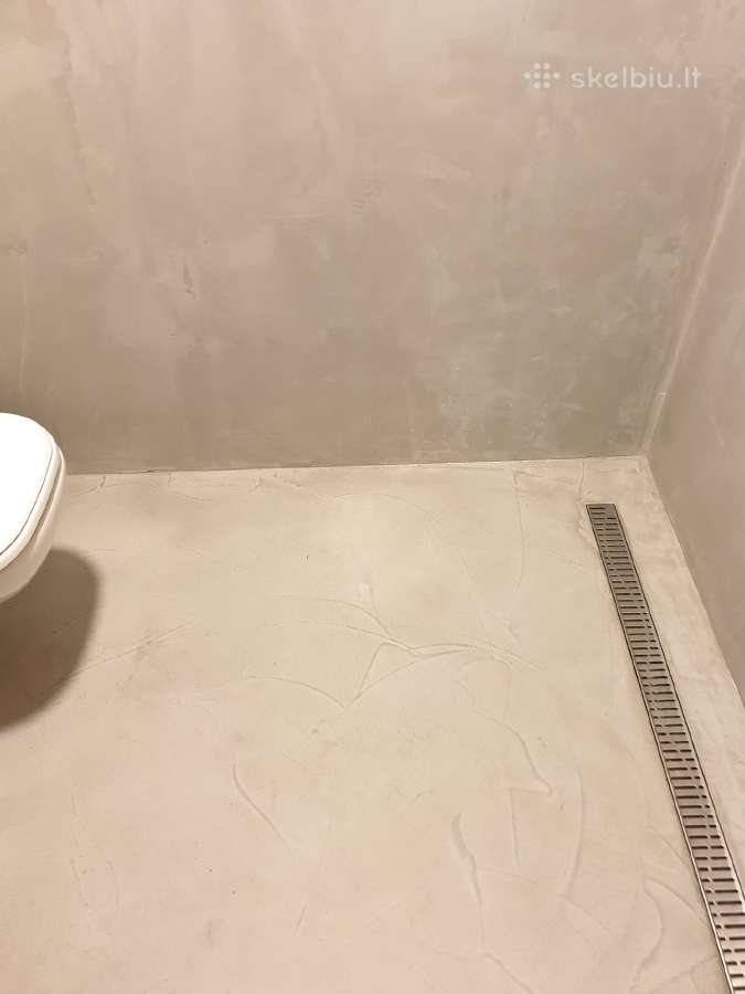 Mikrocementas grindų ,sienų ,baldų dekoravimui - nuotraukos Nr. 3