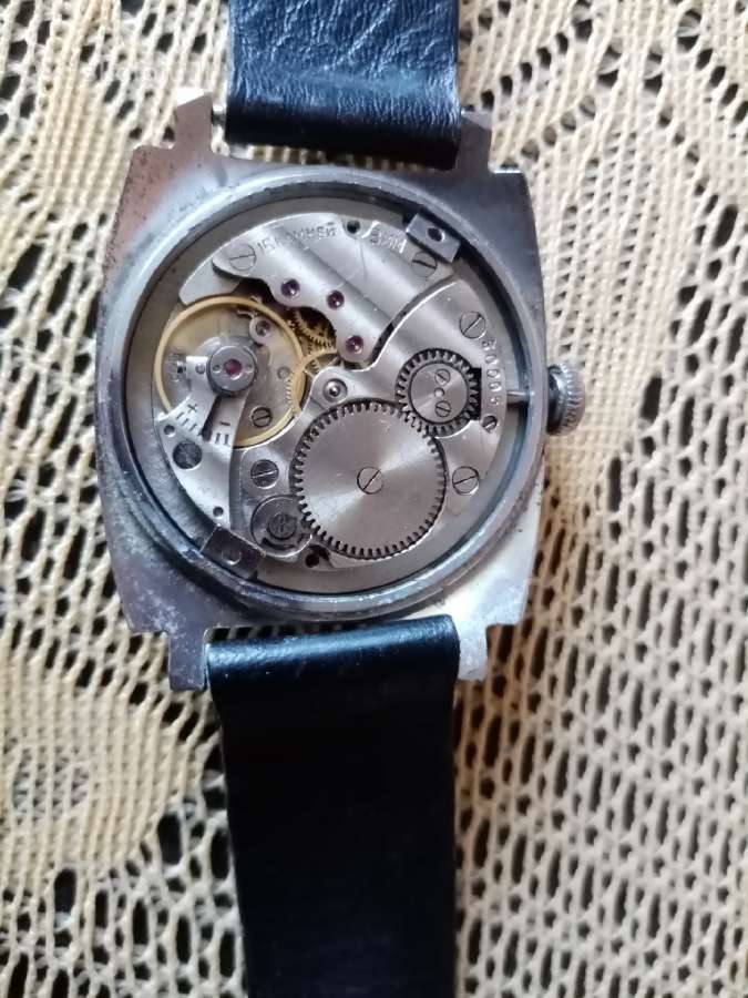 CcCCCP laikrodis Pobeda mechaninis puikiai veikia - nuotraukos Nr. 4