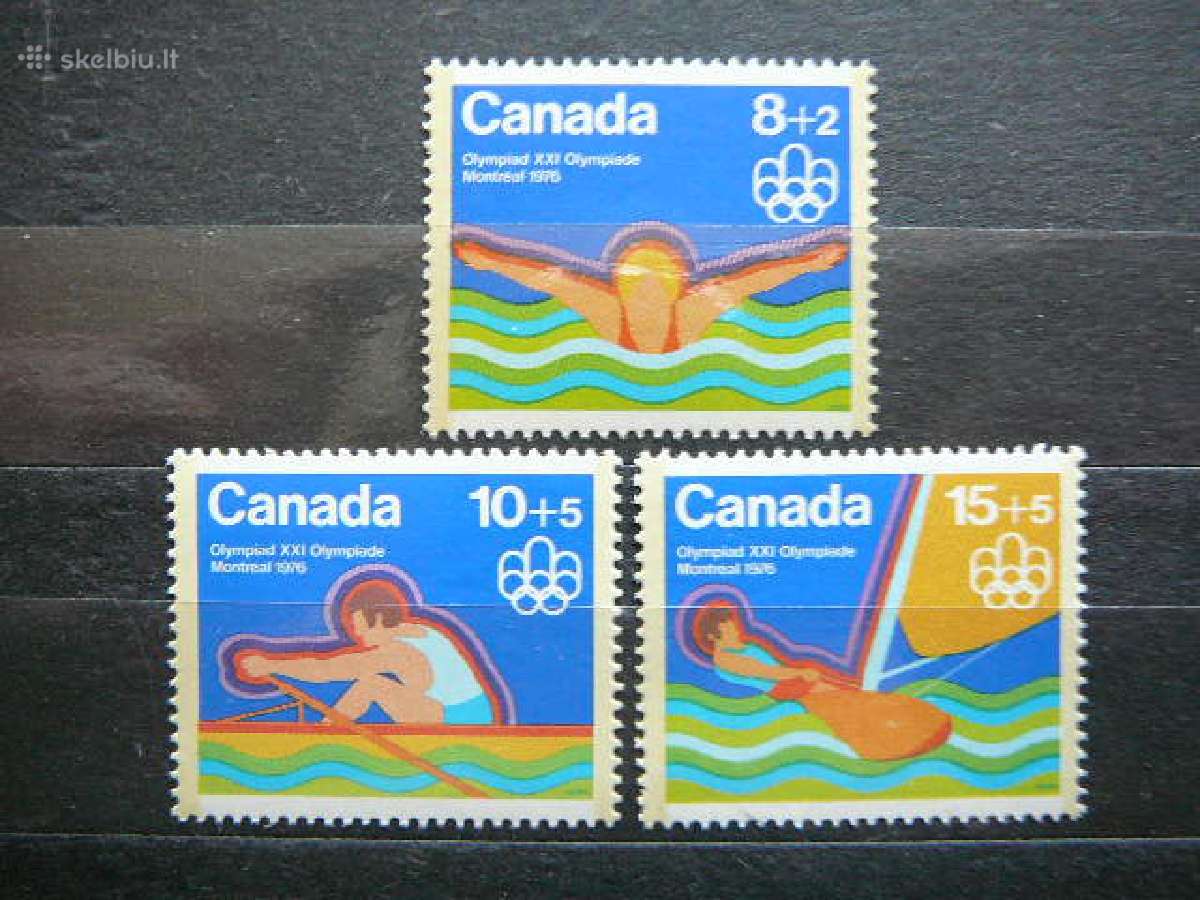 Olimpines vasaros Kanada Mnh cnd630