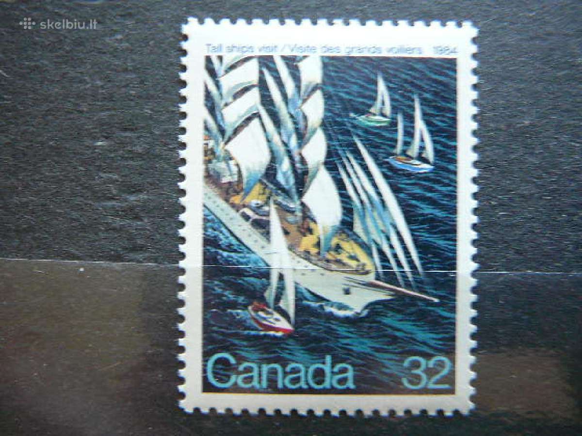 Burlaiviai Laivai Kanada Mnh cnd906