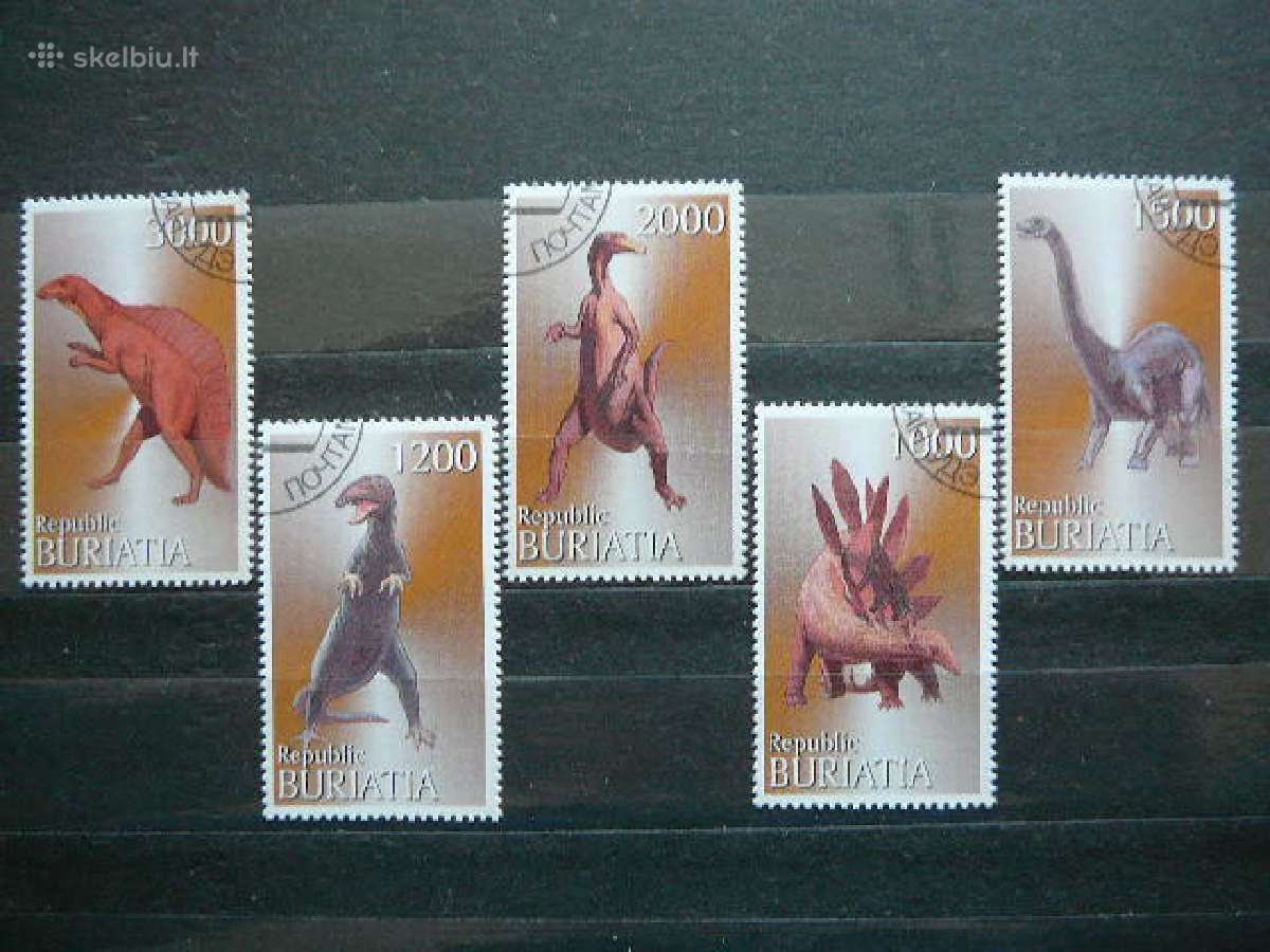 Dinozaurai Buriatija 2000 antsp. br229
