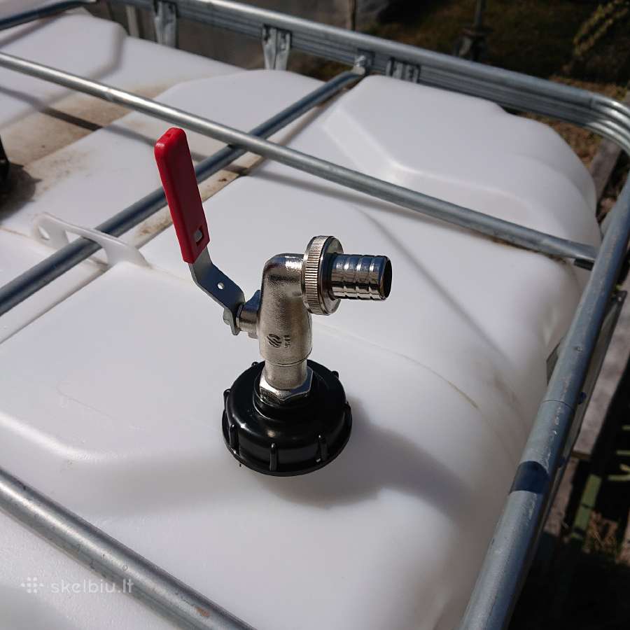 Talpos 1000 300 l ibc konteineriai bačika - nuotraukos Nr. 4