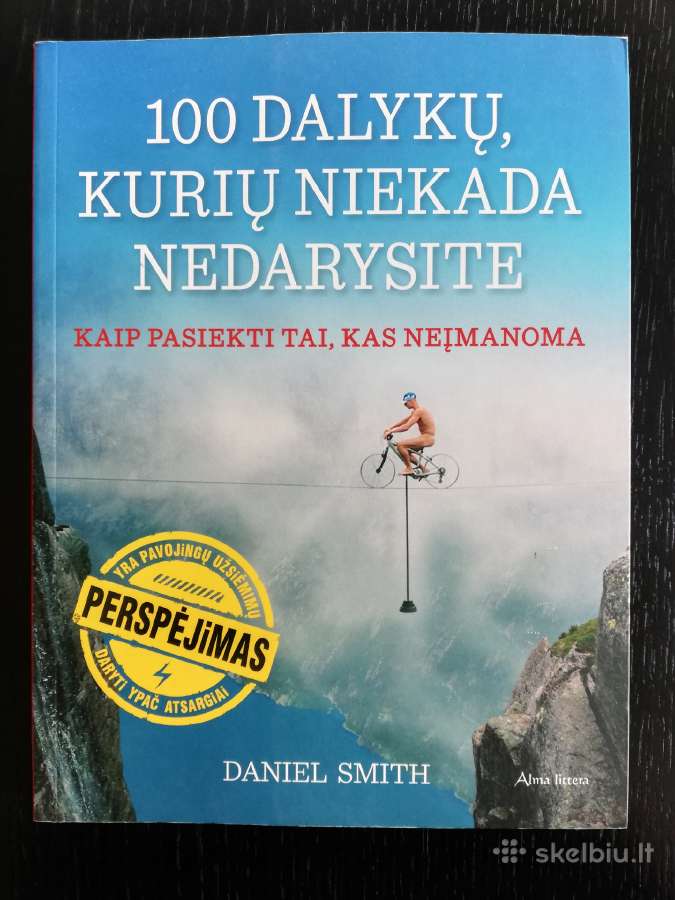 Knyga "100 dalykų, kurių niekada nedarysite"