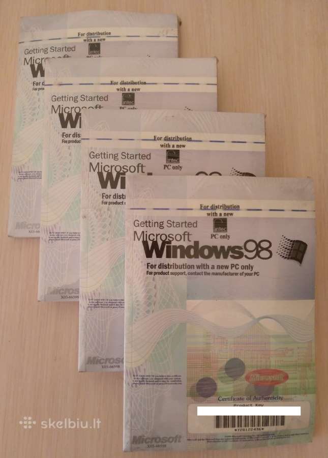 Microsoft Windows 98 X03-66598