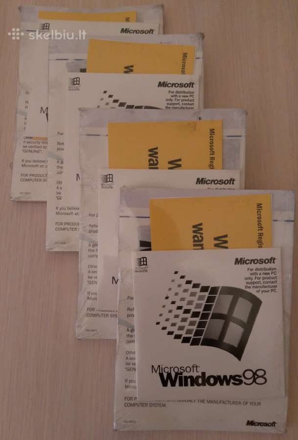 Microsoft Windows 98 X03-66598 - nuotraukos Nr. 2