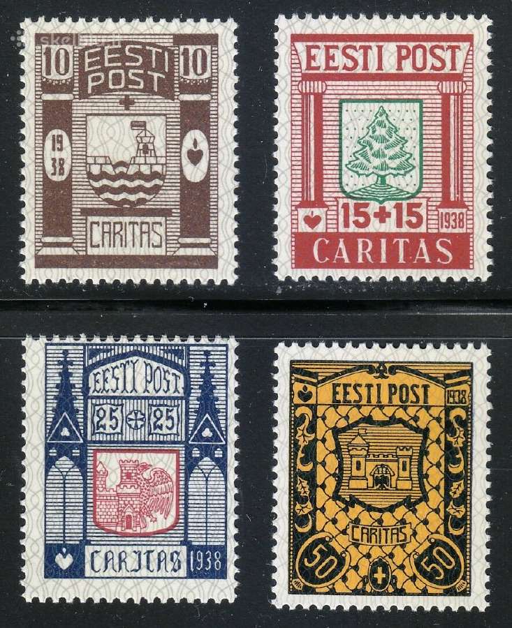 Estija 1938 m. Caritas, svarus