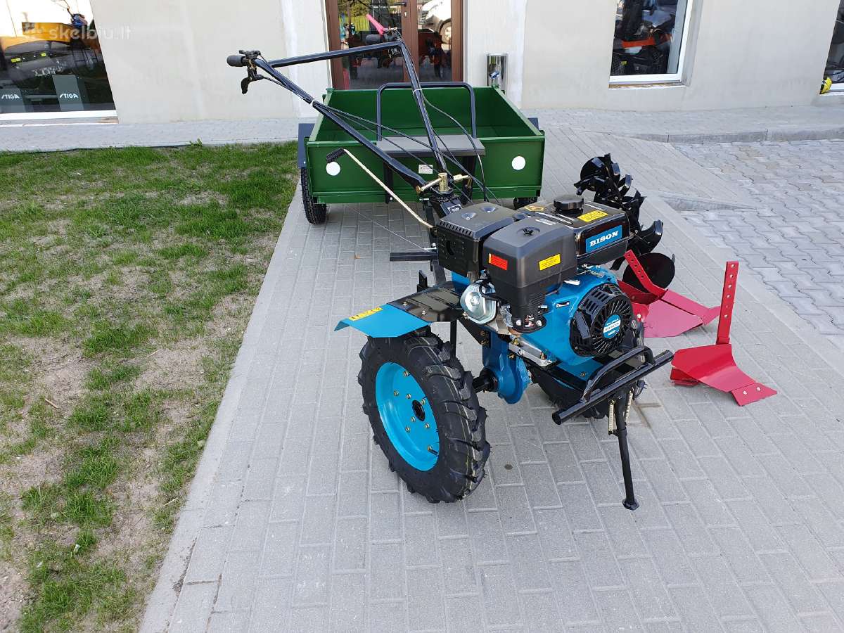 Galingas 16ag Motoblokas, su priekaba ir priedais - nuotraukos Nr. 5