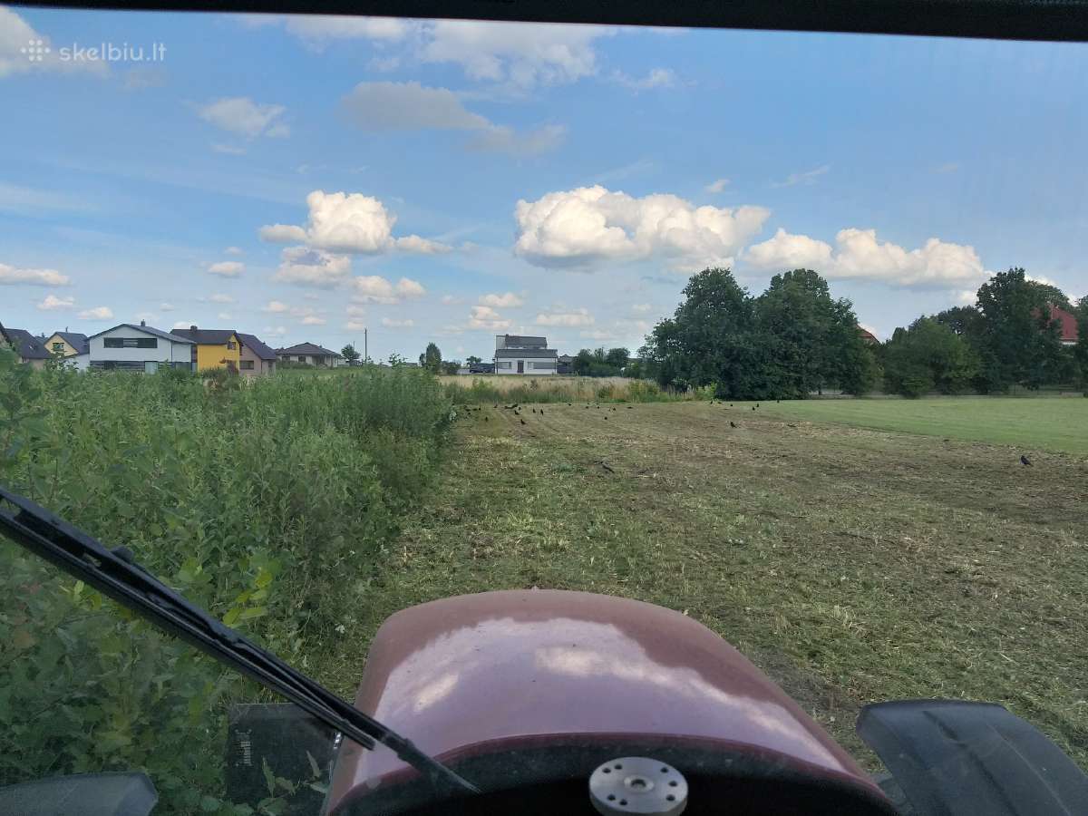 Žolės , krūmų pjovimas traktoriumi su mulčeriu - nuotraukos Nr. 4